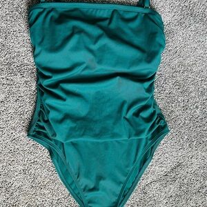 Shade & Shore Teal One-Piece Swimsuit